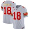 Ohio State Buckeyes Marvin Harrison Jr Jersey #18 College Football Stitched Gold Trim