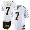 Ohio State Buckeyes CJ Stroud Jersey #7 College Football Stitched Alternate White Gold