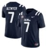 Ole Miss Rebels Luke Altmyer Jersey #7 College Football All Stitched Navy