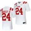 Ole Miss Rebels Ulysses Bentley IV Jersey #24 Untouchable College Football 2023 White