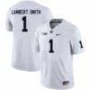 Penn State KeAndre Lambert Smith Jersey #1 College Football Game White With Name