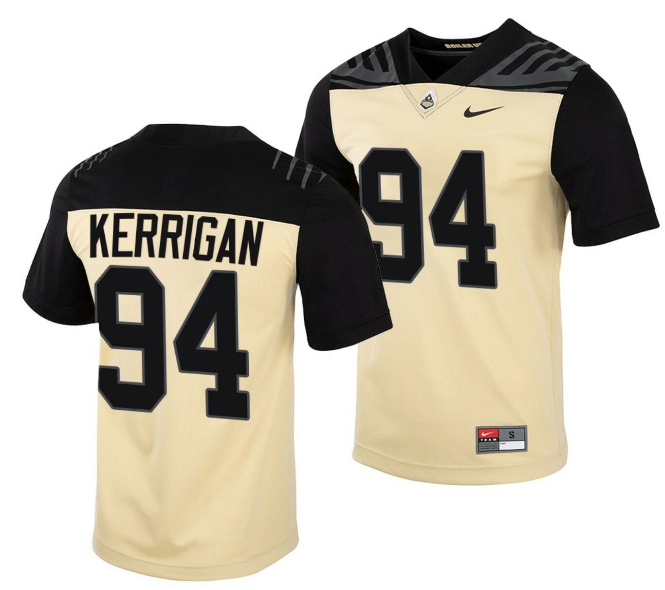 Purdue Boilermakers Ryan Kerrigan Jersey #94 College Football Gold Vapor Untouchable