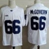 Penn State Connor McGovern Jersey #66 College Football Game White With Name