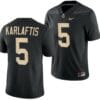 Purdue Boilermakers George Karlaftis Jersey #5 College Football Black