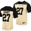 Purdue Boilermakers Marvin Grant Jersey #27 College Football Gold Vapor Untouchable