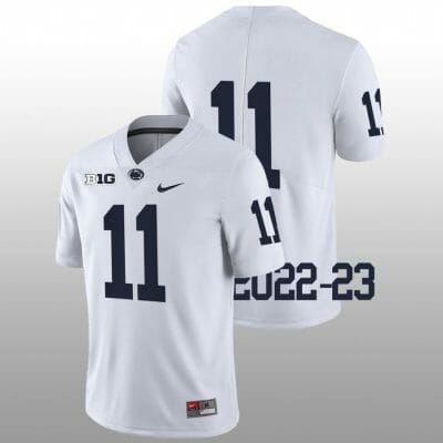 Penn State Christian Veilleux Jersey #11 College Football Game White No Name