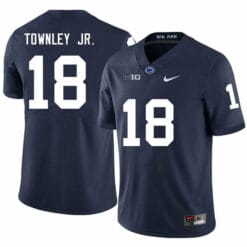 Penn State Davon Townley Jr Jersey #18 College Football Game Navy With Name