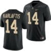 Purdue Boilermakers Yanni Karlaftis Jersey #14 College Football Black