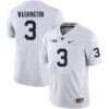 Penn State Parker Washington Jersey #3 College Football Game White With Name