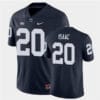 Penn State Adisa Isaac Jersey #20 College Football Game Navy With Name