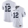 Penn State Brandon Smith Jersey #12 College Football Game White With Name