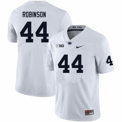 Penn State Chop Robinson Jersey #44 College Football Game White With Name