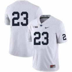 Penn State Curtis Jacobs Jersey #23 College Football Game White No Name