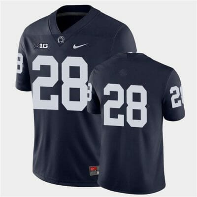 Penn State Devyn Ford Jersey #28 College Football Game Navy No Name