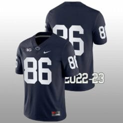 Penn State Jason Estrella Jersey #86 College Football Game Navy No Name
