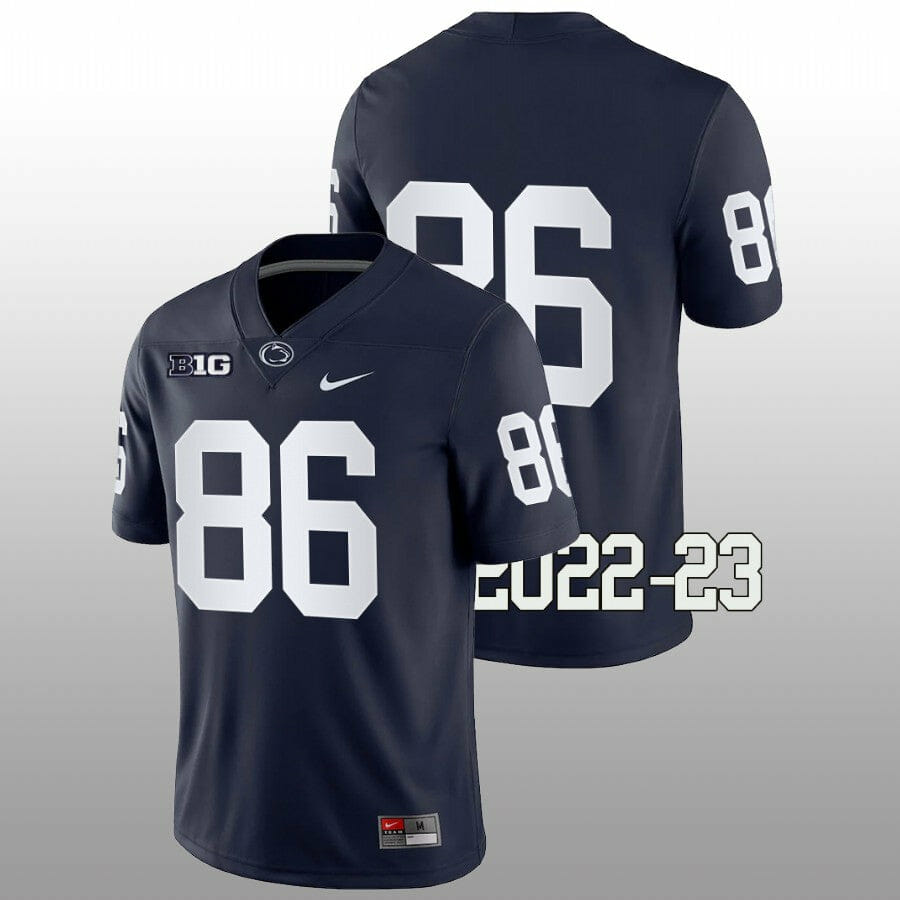Penn State Jason Estrella Jersey #86 College Football Game Navy No Name