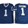 Penn State Joe Patern Jersey #1 College Football Game Navy With Name