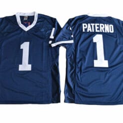 Penn State Joe Patern Jersey #1 College Football Game Navy With Name