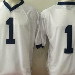 Penn State Joe Patern Jersey #1 College Football Game White With Name