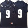Penn State Joey Porter Jr Jersey #9 College Football Game Navy No Name