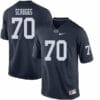 Penn State Juice Scruggs Jersey #70 College Football Game Navy With Name