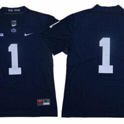 Penn State KJ Hamler Jersey #1 College Football Game Navy No Name