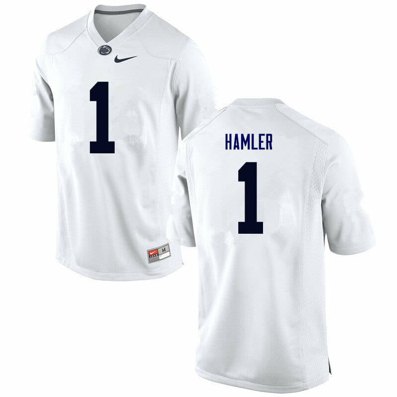 Penn State KJ Hamler Jersey #1 College Football Game White With Name