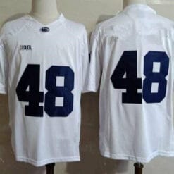 Penn State Shareef Miller Jersey #48 College Football Game White No Name