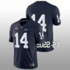 Penn State Tyrece Mills Jersey #14 College Football Game Navy No Name