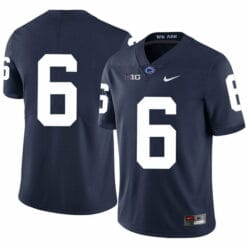 Penn State Zakee Wheatley Jersey #6 College Football Game Navy No Name