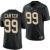 Purdue Boilermakers Micah Carter Jersey #99 College Football Black