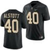 Purdue Boilermakers Mike Alstott Jersey #40 College Football Black