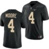 Purdue Boilermakers Rondale Moore Jersey #4 College Football Black