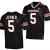 South Carolina Gamecocks Dakereon Joyner Jersey #5 College Football Stitched Black 2023