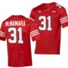 Texas Tech Red Raiders Austin McNamara Jersey #31 College Football Throwback Stitched Red