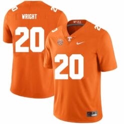 Tennessee Volunteers #20 Jaylen Wright Jersey College Football New Orange