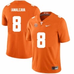 Tennessee Volunteers #8 Nico Iamaleava Jersey College Football Orange