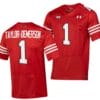 Texas Tech Red Raiders Dadrion Taylor Demerson Jersey #1 College Football Throwback Stitched Red