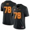 Tennessee Volunteers #78 Ollie Lane Jersey College Football New Black