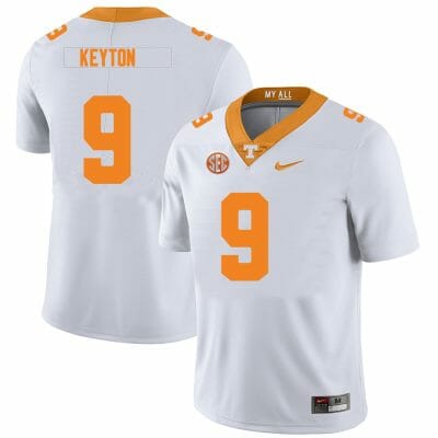 Tennessee Volunteers #9 Ramel Keyton Jersey College Football New White