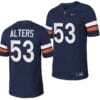Virginia Cavaliers Jackson Sirmon Jersey #53 College NIL Football Game 2023 Navy