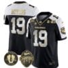 Brock Bowers Jersey #19 Georgia Bulldogs Football 2023 Champions and Vince Dooley Patch Alternate Limited All Stitched