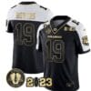 Brock Bowers Jersey #19 Georgia Bulldogs Football 2023 and Vince Dooley Patch Alternate All Stitched