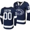 Custom Penn State Nittany Lions Jersey Name and Number Navy College Hockey Replica 2023-24