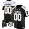 Custom Alabama Crimson Jersey Name and Number Vapor Limited Alabama Map V2 Alternate All Stitched