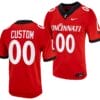 Custom Cincinnati Bearcats Jersey Name and Number Red 2023 Alternate College Football
