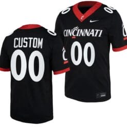 Custom Cincinnati Bearcats Jersey Name and Number Black 2023 Replica College Football