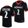 Cincinnati Bearcats Dontay Corleone Jersey #2 Black 2023 Replica College Football