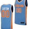 Custom Tennessee Lady Vols Jersey Name and Number College Basketball Blue Uniform