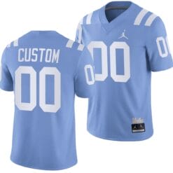 Custom UCLA Bruins Jersey Name and Number Alternate Game Light Blue Football Uniform